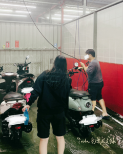 機車自助洗車 步驟紀錄-Iroha彩葉