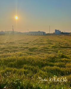 Iroha彩葉拾光錄-外送打工回程時的美麗風景